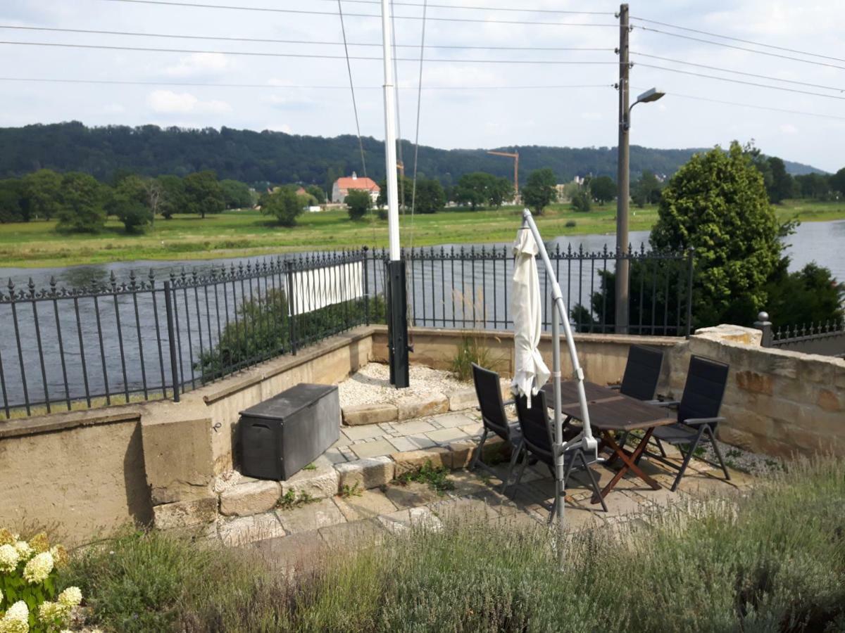 Ferienwohnung An Der Elbe Dresden Exterior photo